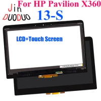 13.3"Touch For HP Pavilion X360 13-S LCD Display Touch Screen Digitizer For HP Pavilion X360 13-S Display 13-S056NW 13-S003NA