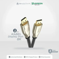 UGREEN 60843 Kabel Display Port to Display Port 1.4 2M 2 Meter 8K 60Hz 4K 144Hz Ultra HD Cable DP to