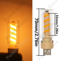 USB filament LED bulb Warm YELLOW Red Green Blue Pink White DC5V Touch brightness adjustable nightli