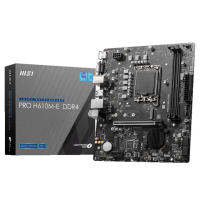 【Intel 英特爾】Intel G7400 CPU+微星 H610M-E 主機板+16G DDR4-3200記憶體(雙核心超值組合包)