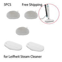 5PCS Leifheit Steam Cleaner Mop Cloths,For Leifheit CleanTenso Replacement Clean Pads Steam Cleaner Broom Wiper Cover 11911