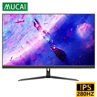 MUCAI 27นิ้ว Monitor 240Hz IPS จอแสดงผล LCD PC 280Hz HD เดสก์ท็อป Gamer หน้าจอคอมพิวเตอร์จอแบนรองรับ Hdmidp 1920*1080