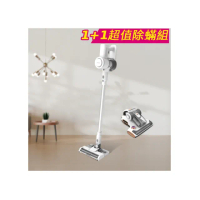 【DIKE】1+1超值組-淨速吸All In One無線手持乾溼吸塵器(含可單獨使用UV紫外線智能除蹣機)