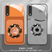 For Samsung Galaxy A70 Luxury Fruit New Simple High-end Business Tempered Glass Anti-drop Anti-Slip