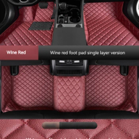 YOTONWAN Custom Leather Car Floor Mat For Mazda Models Cx-5 Cx-3 Mx5 626 Mazda 3 6 RX-7 RX-8 MX-5 Auto Accessories CarpetCover
