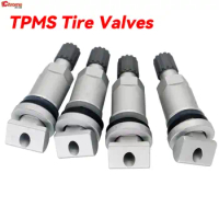 4x TPMS Wheel Valve Stems Replacement Repair Kit Car Tyre Pressure Monitoring Sensor For Honda Dodge Suzuki Hyundai Mazda Nissan