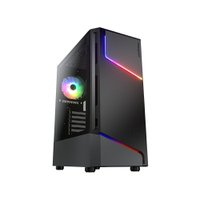 【享最高折300】COUGAR 美洲獅 MX360 RGB 雙刃閃電ARGB中塔機箱