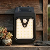 Lampu Solar Jepit Tenaga Surya LED Bentuk Klip Lampu Dinding Taman Outdoor Mini Clip Lamp