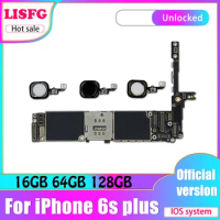 Plate For iphone 6S Plus Motherboard 16GB 64GB 128GB Unlocked Main Logic Board With Touch ID With IOS System Support Update
