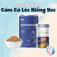 Cám Cá Lóc YEE BRONTOSAURUS  FREESHIP  Thức Ăn Cá Lóc Cảnh Giàu Đạm Tăng trọng Lên màu Lên vây