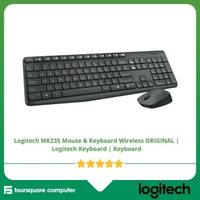 Logitech MK235 Mouse & Keyboard Wireless ORIGINAL | Logitech Keyboard | Keyboard