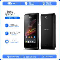 Sony Xperia E C1505 Refurbished Original unlocked Mobile Phone 3G WIFI GPS 3.15 MP Camera Android 4.1 Cell Phone Free shipping