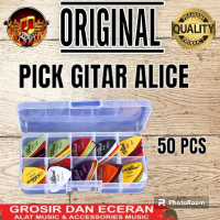 Alice Pick Gitar Akustik 50 PCS PICK GITAR ELECTRIC A011A Multi Color