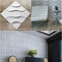 3D wall sticker decorative 90s aesthetic living room wallpaper mural waterproof 3d wall panel mold bathroom kitchen ceiling 30cm