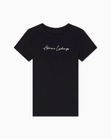 เสื้อยืดผู้หญิง รุ่น XW000839-AF10356-MC021-สีดำ