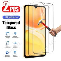 2PCS For Vivo T1 4G V23 5G V25e X80 Lite Y01 Y01A Y02 Y02s Y15c Y16 Y21A Y21G Y21e Y22 Screen Protection Tempered Glass Film