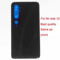 Glass Battery Cover for Xiaomi Note 10 and Mi note 10 Pro, Back Housing Cover with Double Side Adhesive, New