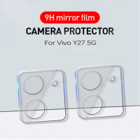 2PCS 3D Rear Camera Lens Tempered Glass For VIVO Y27 Y 27 27Y Vivoy27 5G 6.64inch Back Lens Protector Protective Cover Films