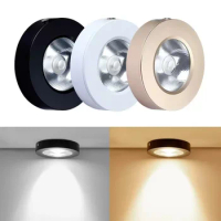 Surface Mounted 3W 5W 7W LED downlight 10W Ceiling Lamps Ultra Thin Driverless cob led spot lights 220V indoor Ceiling Fixtures