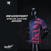 Revosport Johor Prime Edition - Premium Breathable, Cool Comfort, Sport Jersey, Premium Fabric, Eyel