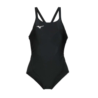 MIZUNO SWIM 女連身泳衣-泳裝 游泳 競賽 美津濃 N2GA120109 黑白
