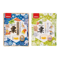【PETBEST】井本+御之味 卵黃野菜栗米系列飼料 500g/包；兩包組 兩種規格可挑選(鳥飼料)