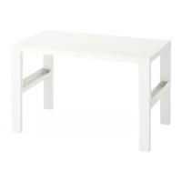 PÅHL 書桌/工作桌, 白色, 96x58 公分
