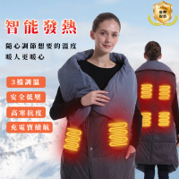 【EARISE 雅蘭仕】USB電熱毯 多功能發熱毯 保暖披肩加熱(電暖墊辦公室暖腿膝神器/披肩發熱毯)