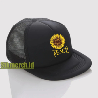 ￼Topi Teach Peace / Topi Snapback Trucker / Snapback Hat Trucker / Topi Jaring Distro / Topi Desain 