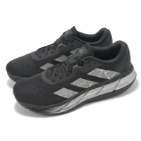 【adidas 愛迪達】慢跑鞋 Adistar 3 M Reflective 男鞋 黑灰 銀 緩衝 運動鞋 愛迪達(ID6171)