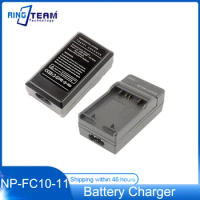 NP-FC-10-11 Battery Charger AC Single For NP-FC10 NP-FC11 DSC-F77 F77A FX77 P2 P3 P5 P7 P8 P8L P8R P8S P9 P10 P10L P10S P12 V1