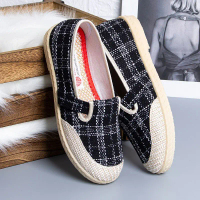 Women’s cloth shoes, slip-on soft sole, flat non-slip single shoes, new-style women’s cloth shoes al