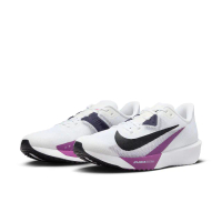 【NIKE 耐吉】慢跑鞋 男鞋 運動鞋 緩震 AIR ZOOM RIVAL FLY 4 白黑紫 FV6040-100(3R3603)