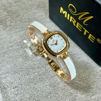 Mirete Jam Tangan Wanita Mirete RoseGold Elegant dengan dan Desain Minimalis untuk Tampilan Mewah