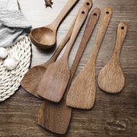 雞翅木鍋鏟不粘鍋專用炒菜的木鏟子家用廚房長柄木質木頭廚具套裝