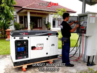 Genset 20 KVA Silent Diesel 16000 Watt Tsuzumi TDG 20000 S Japan Technology