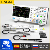 New FNIRSI 1014D Digital Oscilloscope 2 In 1 Dual Channel Input Signal Generator 100MHz* 2 og Bandwi