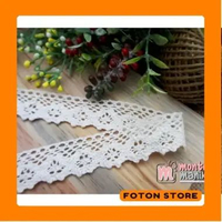 Renda Rajut Vintage 2,5 cm (RRV-015)