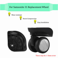 Suitable For Samsonite A1_31 Universal Wheel Mute Wear-Resistant B1 Wheel Luggage Wheel Replacement Wheel Repairing Parts
