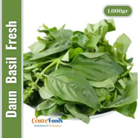 Daun Basil Hijau Segar - Daun Sweet Basil Fresh | 1.000gr [ Harga Per KG ]