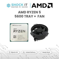 AMD RYZEN 5 5600 TRAY (Socket AM4) 5600 TRAY + FAN