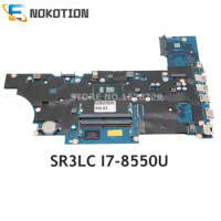 NOKOTION L00830-601 L00830-001 DA0X8CMB6E0 For HP Probook 450 G5 Laptop Motherboard SR3LC I7-8550U CPU