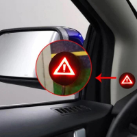 Vehicle Car Blind Spot Detection System BSD Warning Light Alarm Safety Driving Car Blind Spot Detection BSD Warning Light