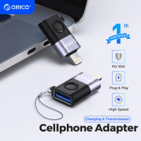 ORICO Type-C USB C to USB2.0 OTG Adapte OTG Adapter r Charging Data Sync Type-c Converter