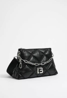 Coach Bimba Y Lola M Black Leather Trapezium Bag