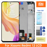 6.79" Redmi 12 Display Screen Replacement, for Xiaomi Redmi 12 23053RN02A Lcd Display Digital Touch Screen With Frame Assembly