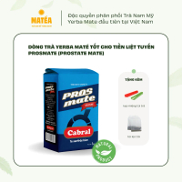 Trà Yerba Mate CABRAL PROS MATE 1kg (hỗ trợ sức khỏe tiền liệt tuyến) - Trà Nam Mỹ - Tặng kèm túi lọ