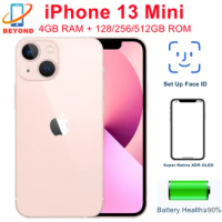 Apple iPhone 13 Mini 13Mini Original 5.4" OLED 128/256/512GB ROM A15 Bionic IOS Face ID NFC Unlocked 5G 95% New Mobile Phone