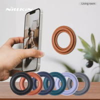 For iPhone 12 13 Pro Max Magnetic Ring Holder Nillkin SnapHold Sticker Bracket For Samsung S22 S21 Ultra Magnetic Mount Stand