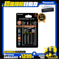 Panasonic 疾速智控4槽充電組(充電器+3號2入)